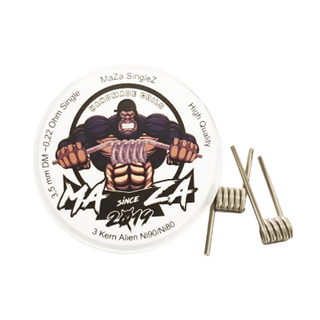 MaZa Handmade Coils - Singlez 0,22 Ohm
