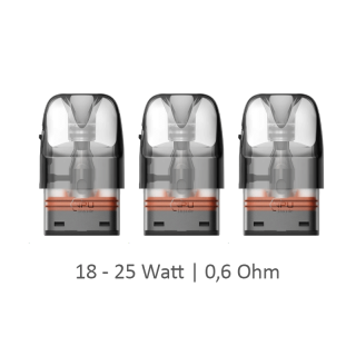 GeekVape Wenax Q Ersatzpod 3ml - 0,6 Ohm